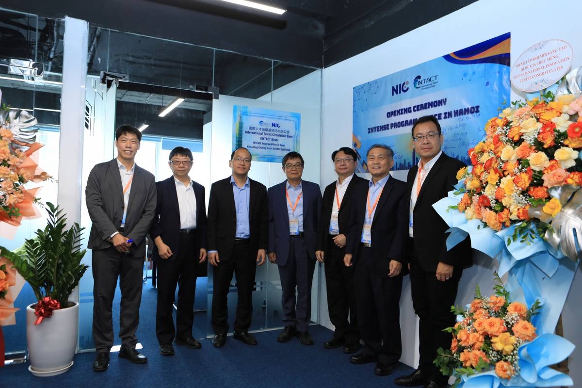 臺越基地已於今年10月在河內成立辦公室，作為新型專班在越南最主要的招生與跨單位合作據點，提升區域推廣能量。(臺科大提供)