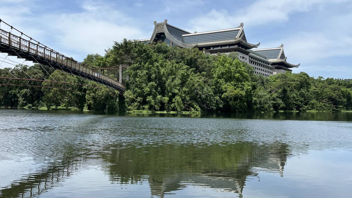 參山處轄內觀光資源豐富有山景亦有湖景(圖片來源：參山處提供)