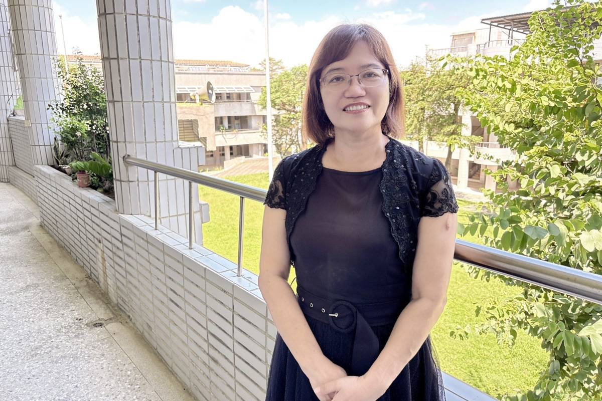 黃懷慧校長善於發掘學校的特點，努力創造它的價值 (教育部提供)