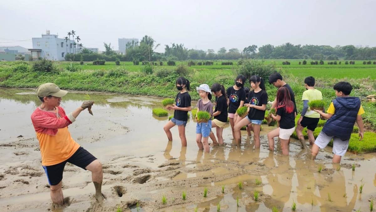 常有不同團體來體驗農田樂及進行食農教育(照片由快樂農場提供)