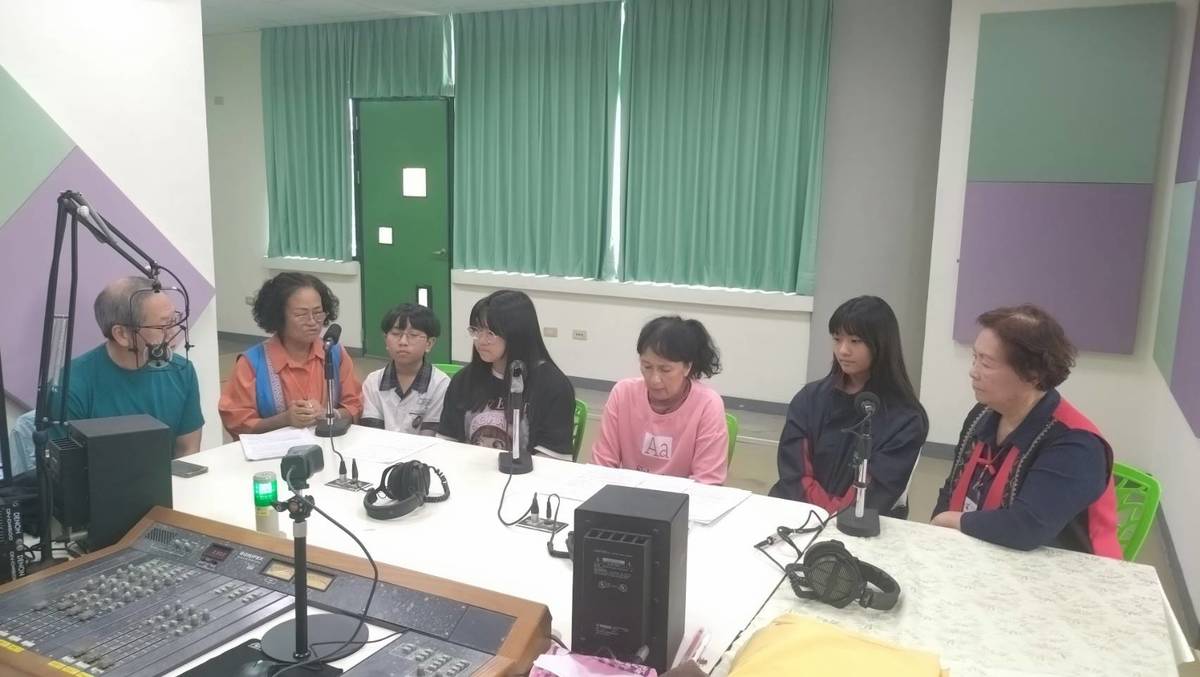 1141226台南教育新風貌節目，原住民族語老師石白蘭、亓高美玉老師、劉春芳老師及大灣高中高于恬、許芯慈及崑山國小高丞佑同學，談族語認證教學