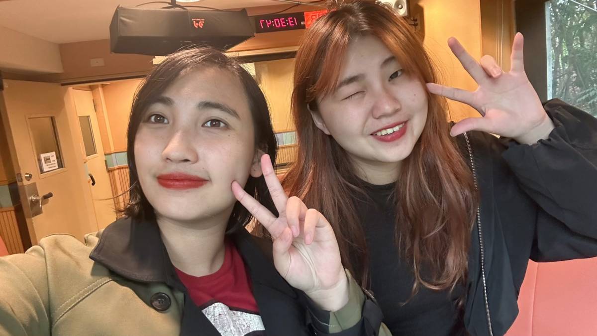 與可愛的張幃合照～❤️