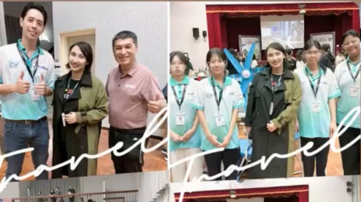 與厲害的高中生們合照❤️