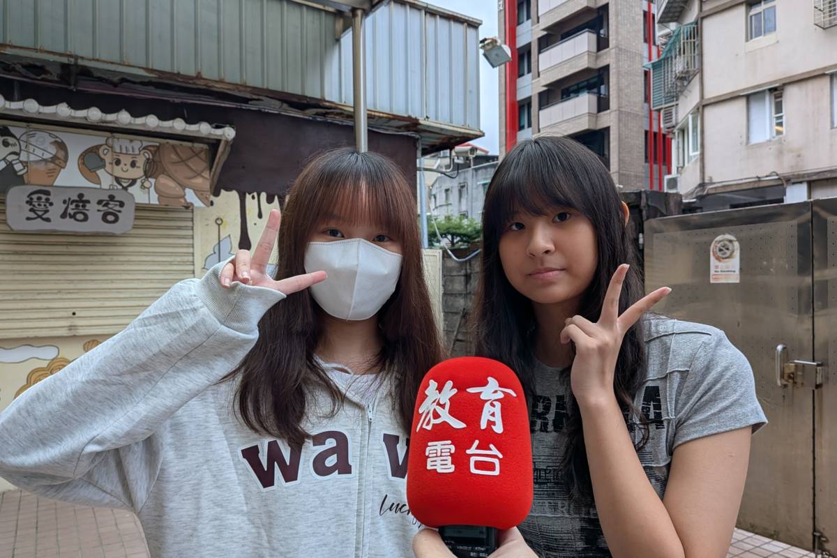 李湘潁與林海薇透過參賽體認到分工合作的重要性

