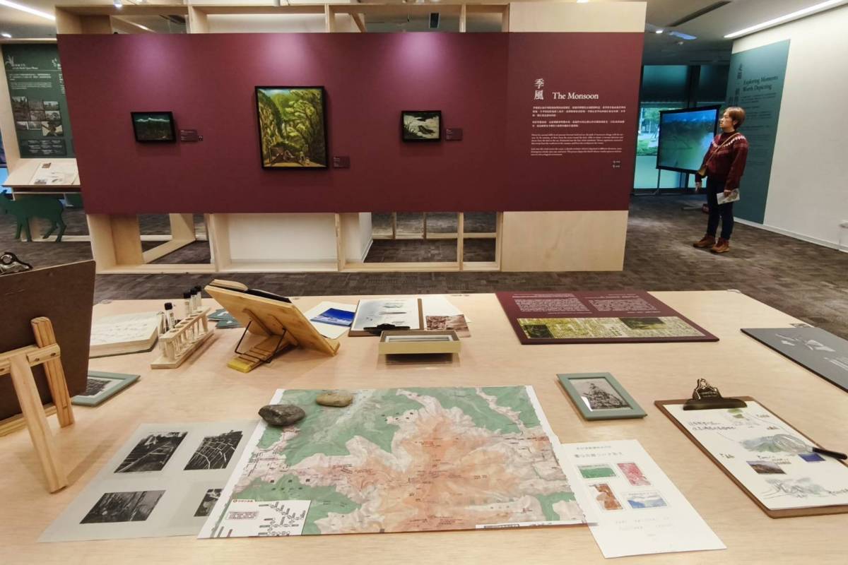 「走揣・咱的所在－陳澄波特展在桃園」展件。