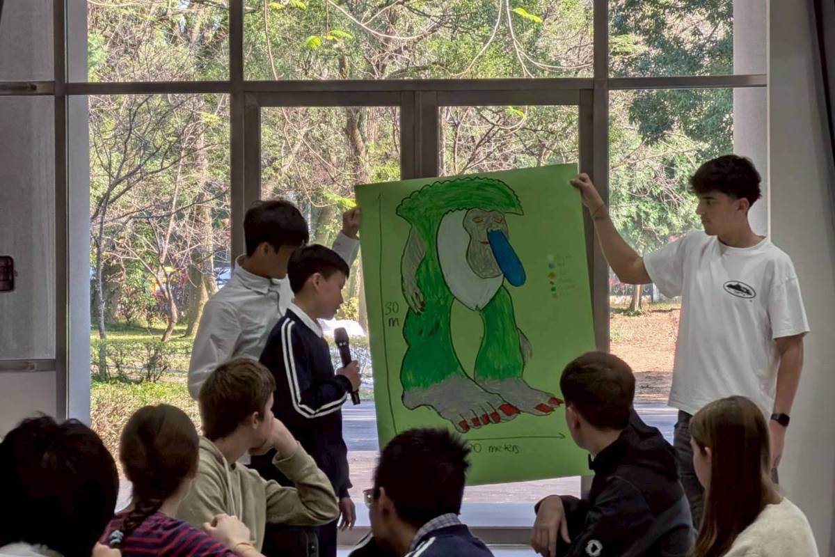 臺灣與法國學生混合編組，針對聯合國永續發展目標進行深入探討