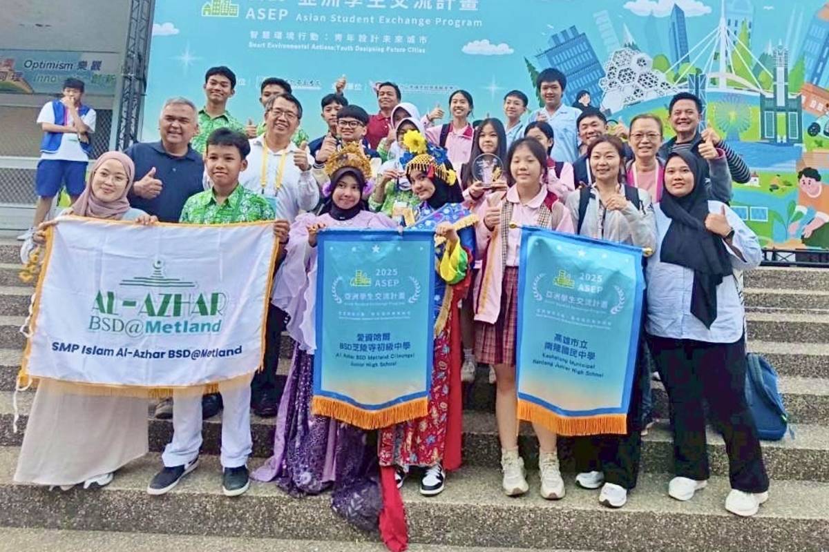 高市南隆國中攜手印尼夥伴學校 奪2025ASEP白金獎