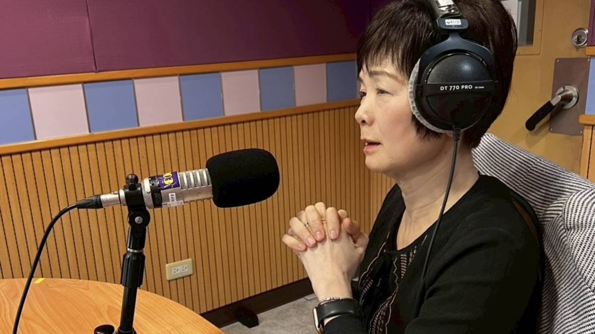 來賓魏惠娟分享百歲人生的願景