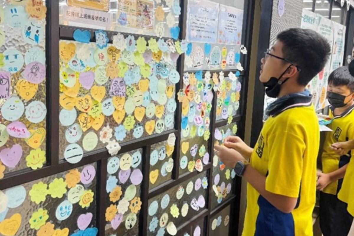 桃園大成國中辦理「SEL 情緒特展」，打造多元互動體驗
