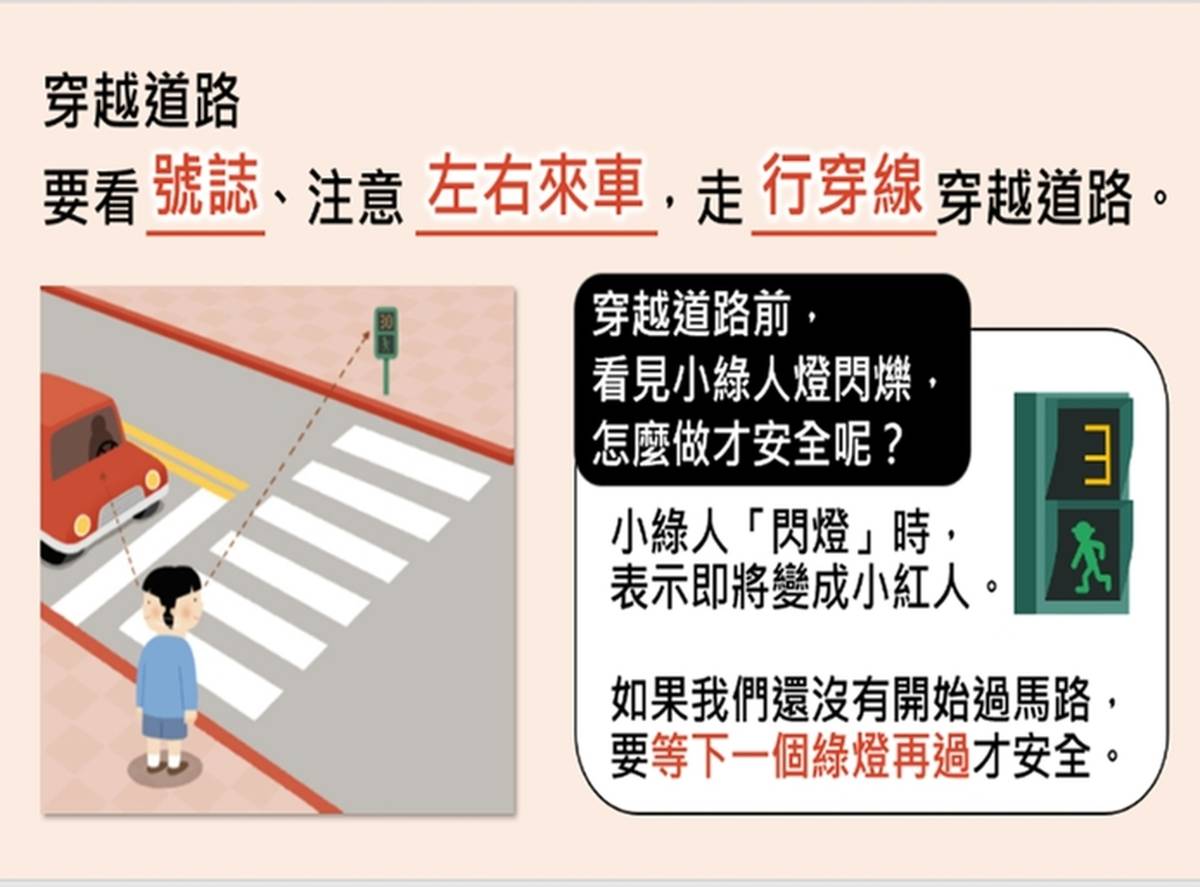 國小教材包-穿越道路這樣做