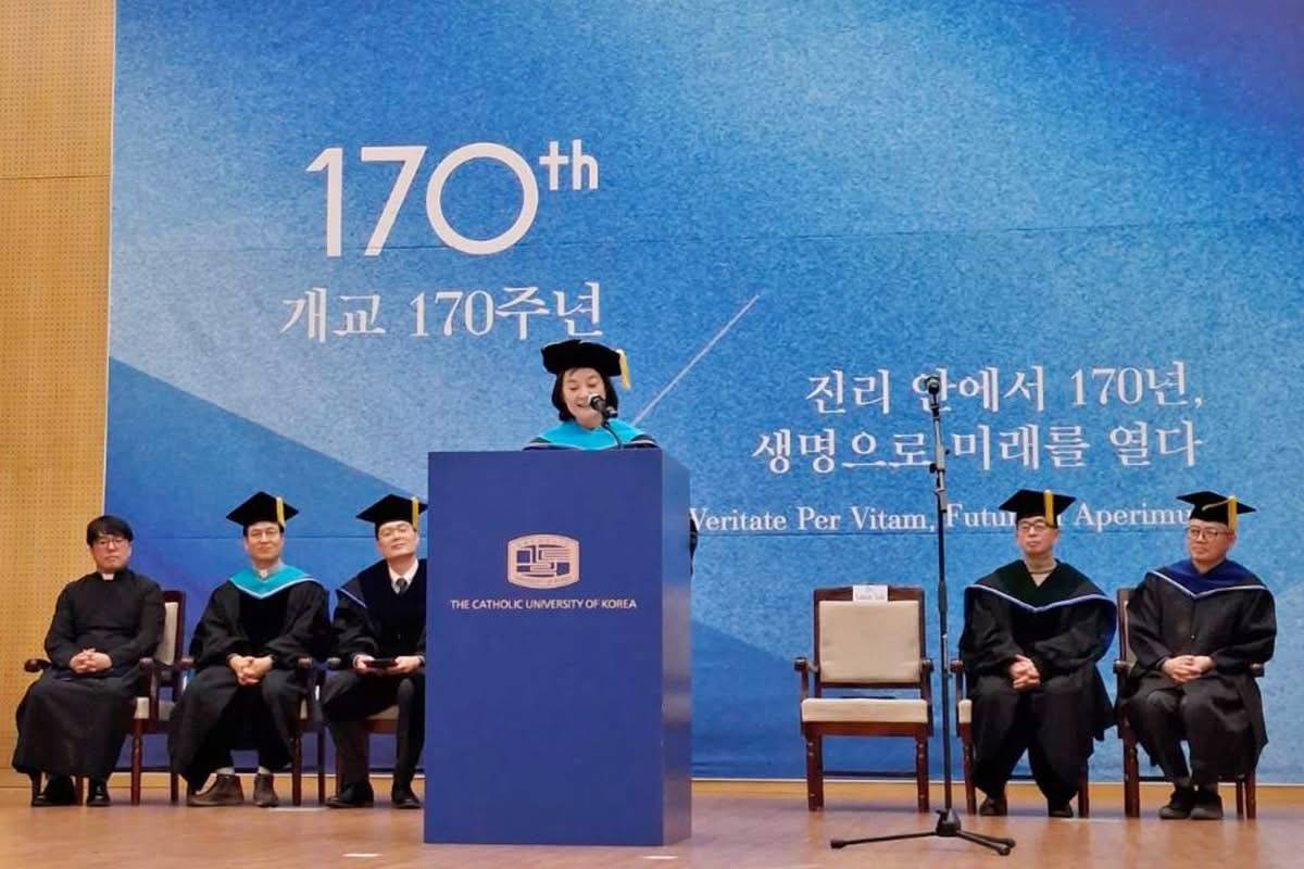 靜宜大學林思伶校長致詞(圖：靜宜大學提供)