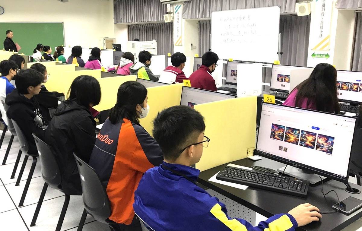 新北首創AI圖文國中技藝競賽，讓技藝教育對焦新興科技