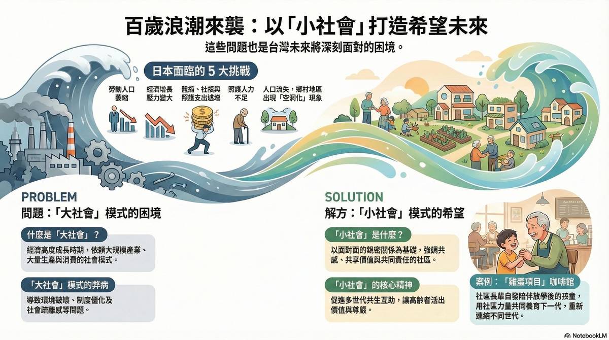 百歲浪潮來襲：以「小社會」打造希望未來