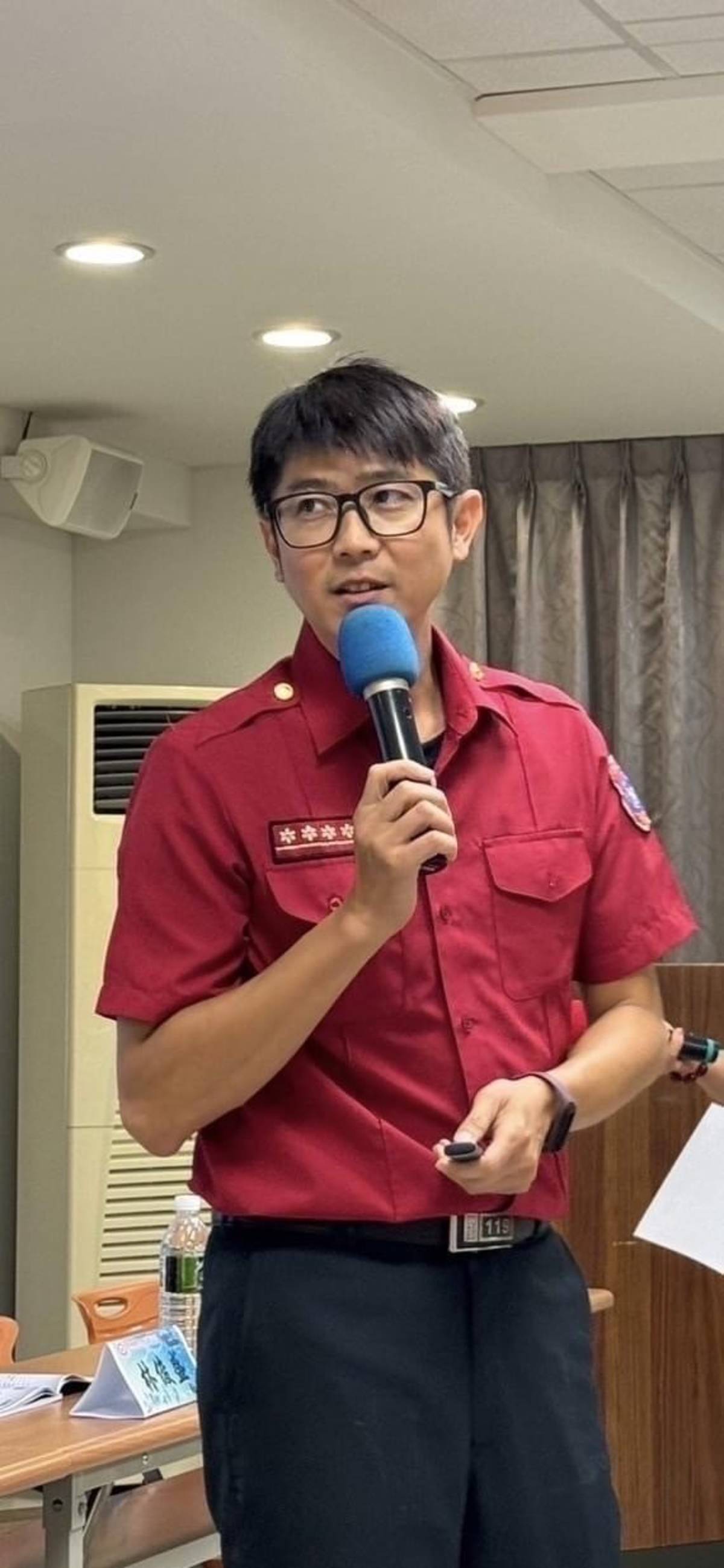 來賓林瑞祥（消防小隊長祥爺）