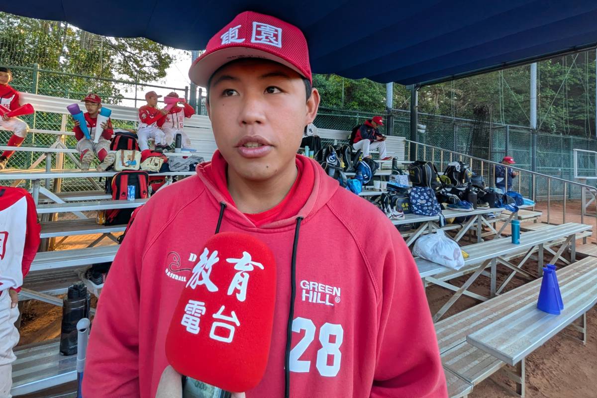 東園國小少棒隊教練藍振奕表示，這次與美國隊伍交流，累積球員國際競賽經驗