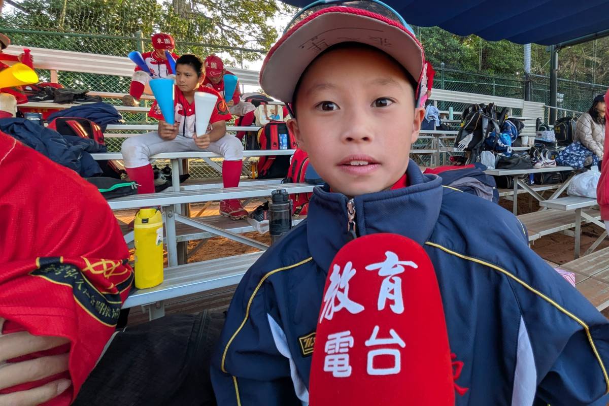 東園球員張弋隼表示，這場比賽讓他獲得很多學習成長

