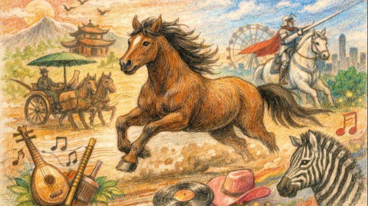 馬年說馬 (AI生圖)