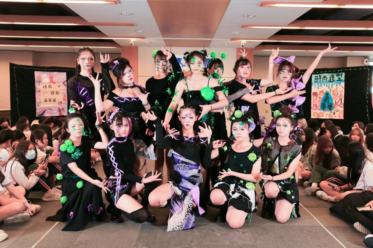 稻江護家時尚造型科舉辦期末技術考，多元實作驗收學習成果展現技職力