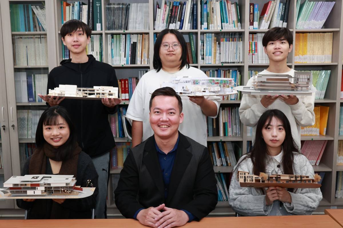 高大建築系團隊7作品競圖比賽肯定 1作品獲優選