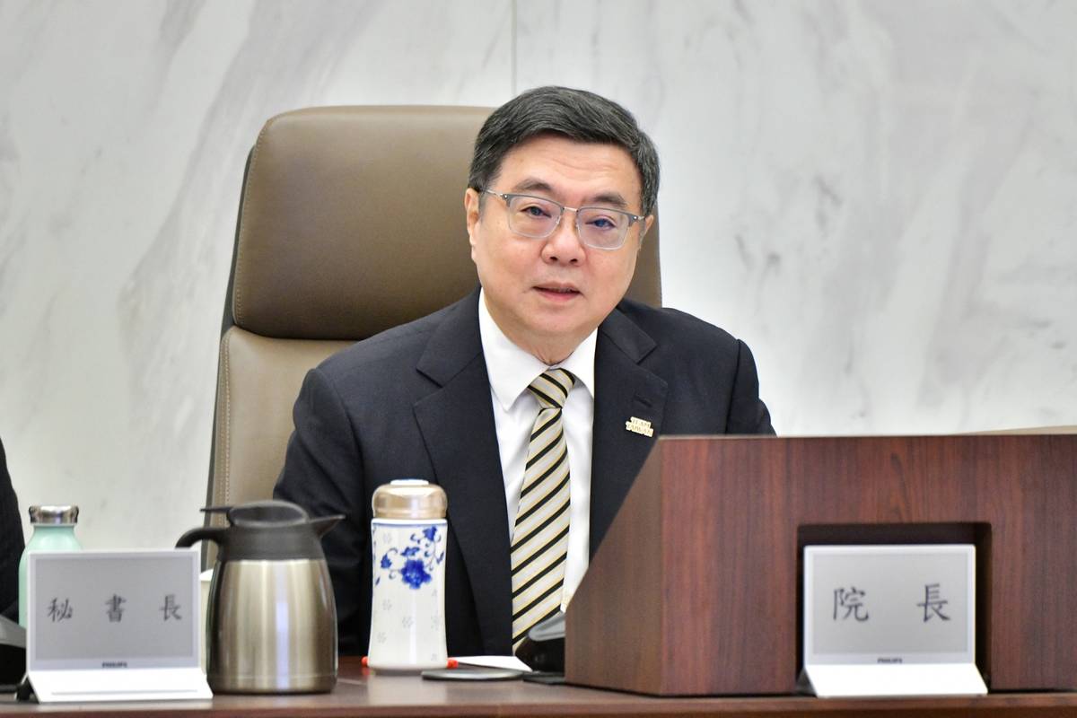 行政院院長卓榮泰主持行政院院會。(行政院提供)