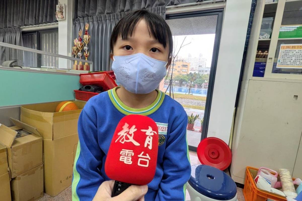 學生吳萁卉表示，在世界母語日活動中，學會了臺灣客語以及原住民族語的植物名稱