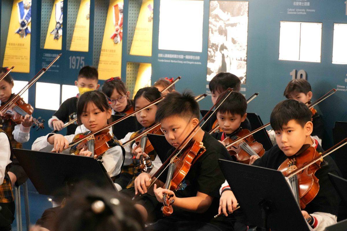 靜心高中國小部弦樂團與臺中太平國小弦樂團跨縣市交流