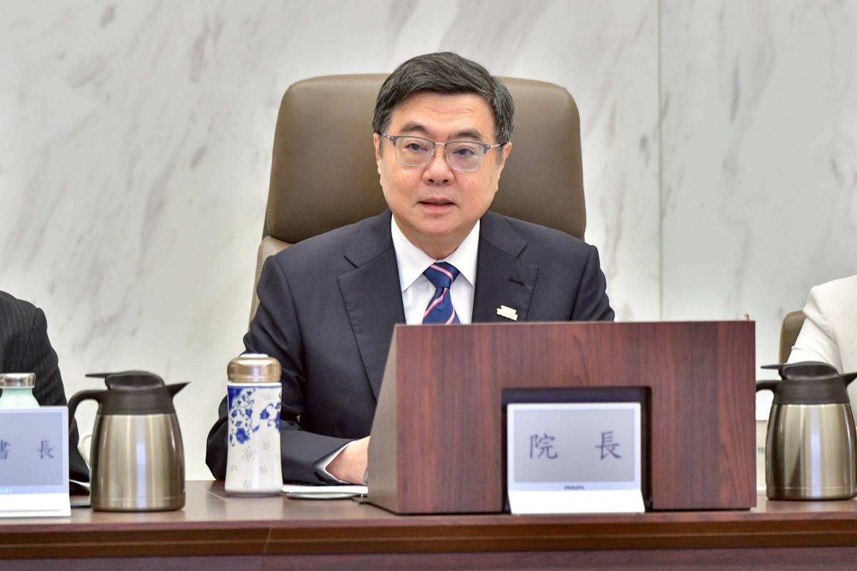 行政院院長卓榮泰主持行政院院會。(行政院提供)