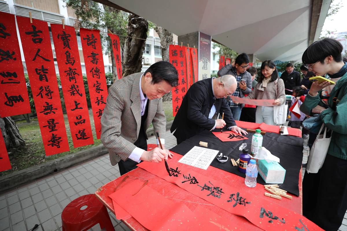 06.書法團體現場揮毫創作 (國館提供)