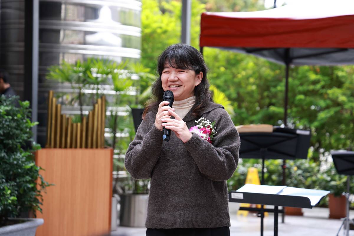 文化部政務次長李靜慧致詞 (國館提供)