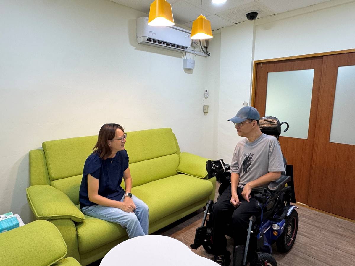 國立高雄師範大學改善身心障礙學生輔導空間成果 (教育部提供)