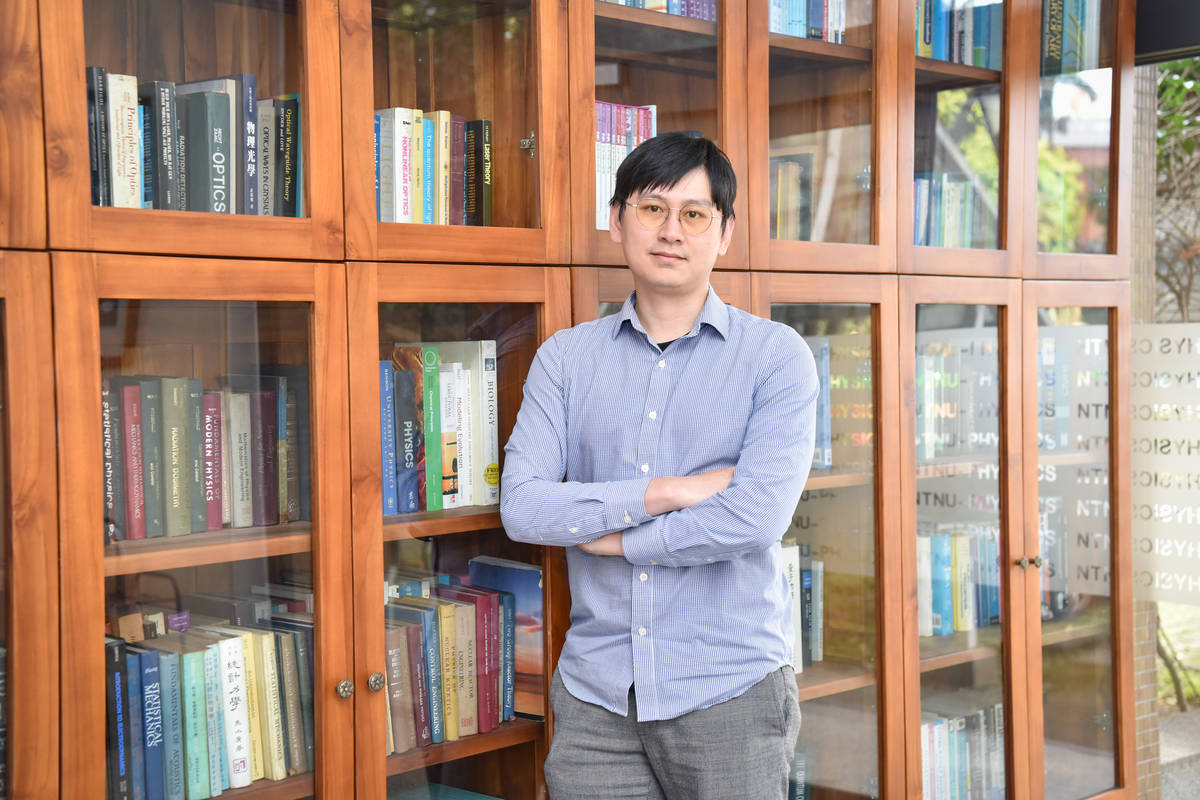 首位「師大青年學者」物理系助理教授古煥宇(臺師大提供)