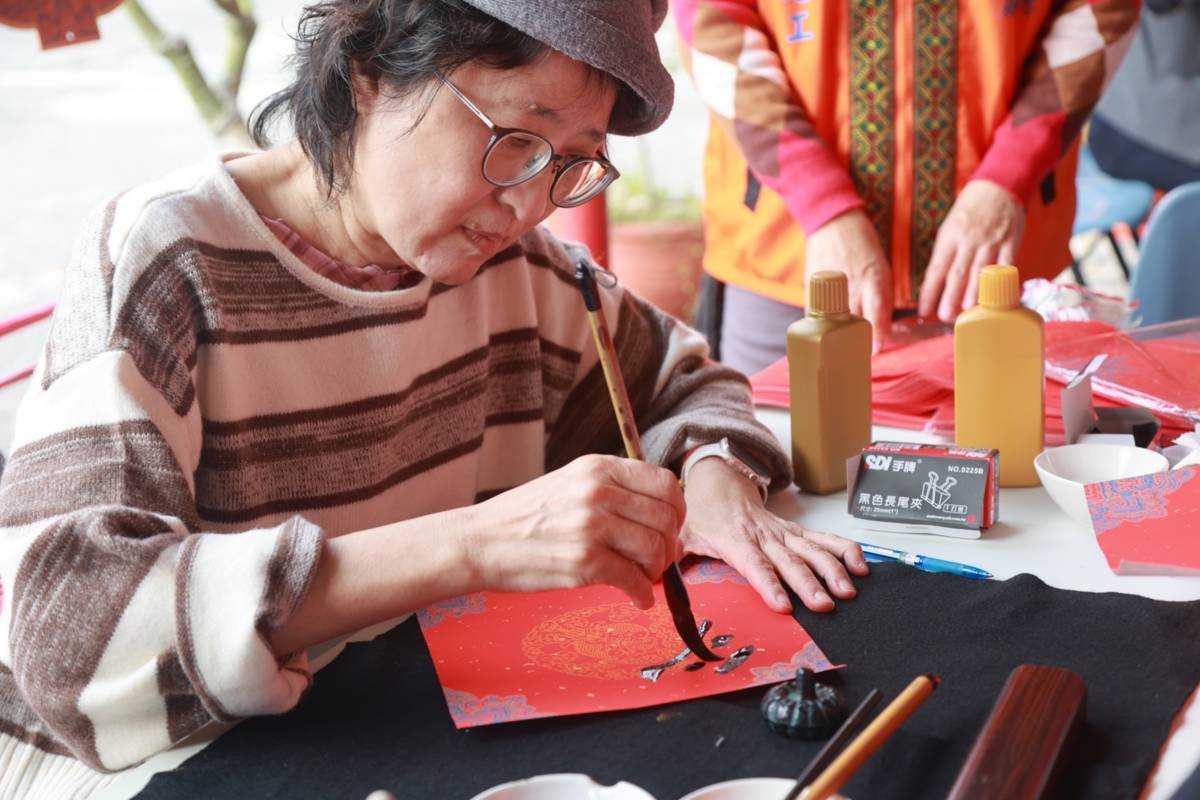 馬蘭榮家與民眾共迎平安喜氣年