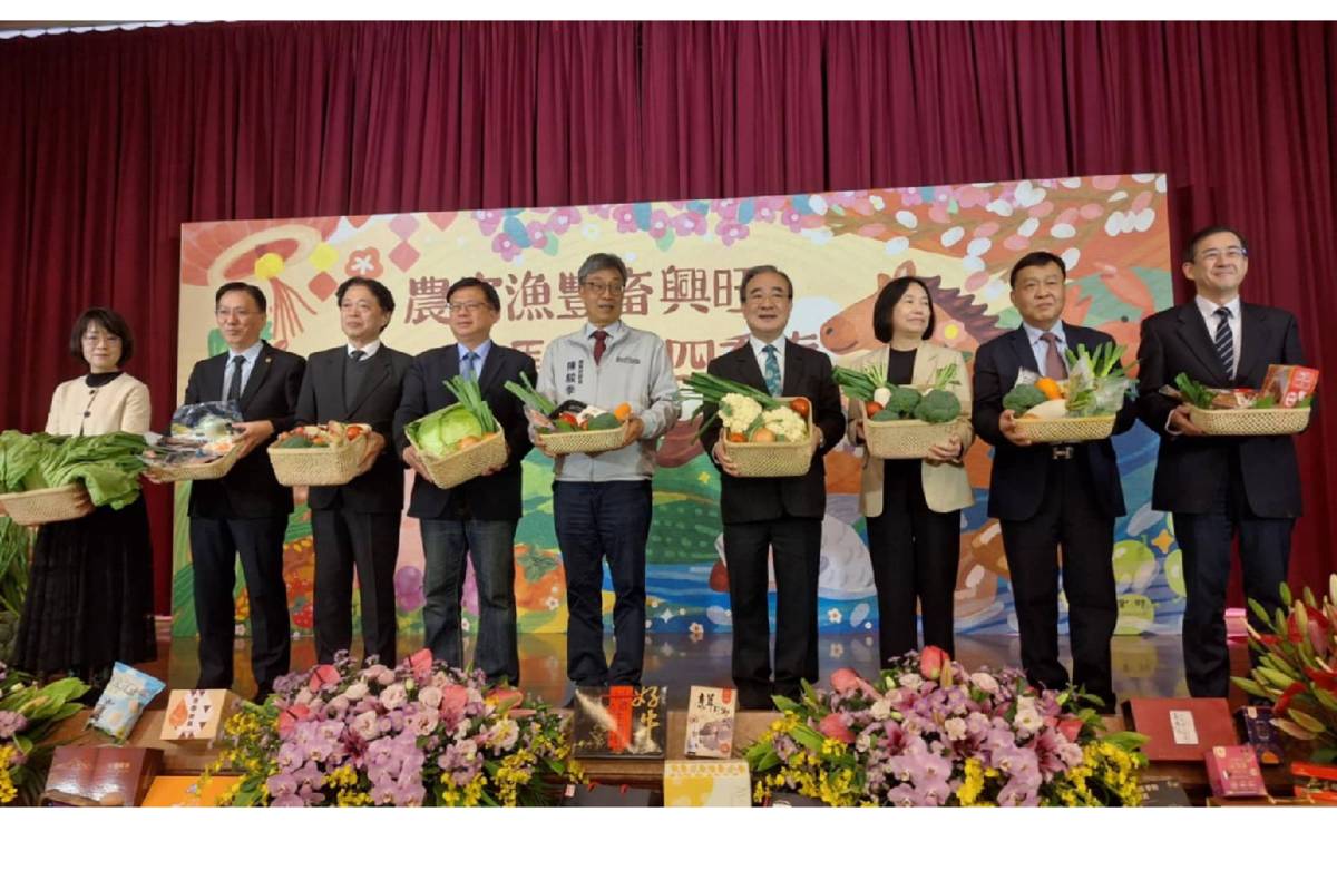 農業部表示年節物資供應充裕、價格維持平穩，請民眾安心採購。