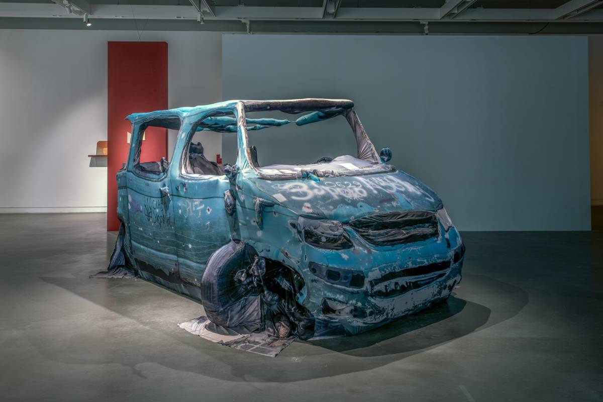 《2026高雄獎》首獎得主張宸瑋作品〈Volkswagen Transporter T5.gltf〉。