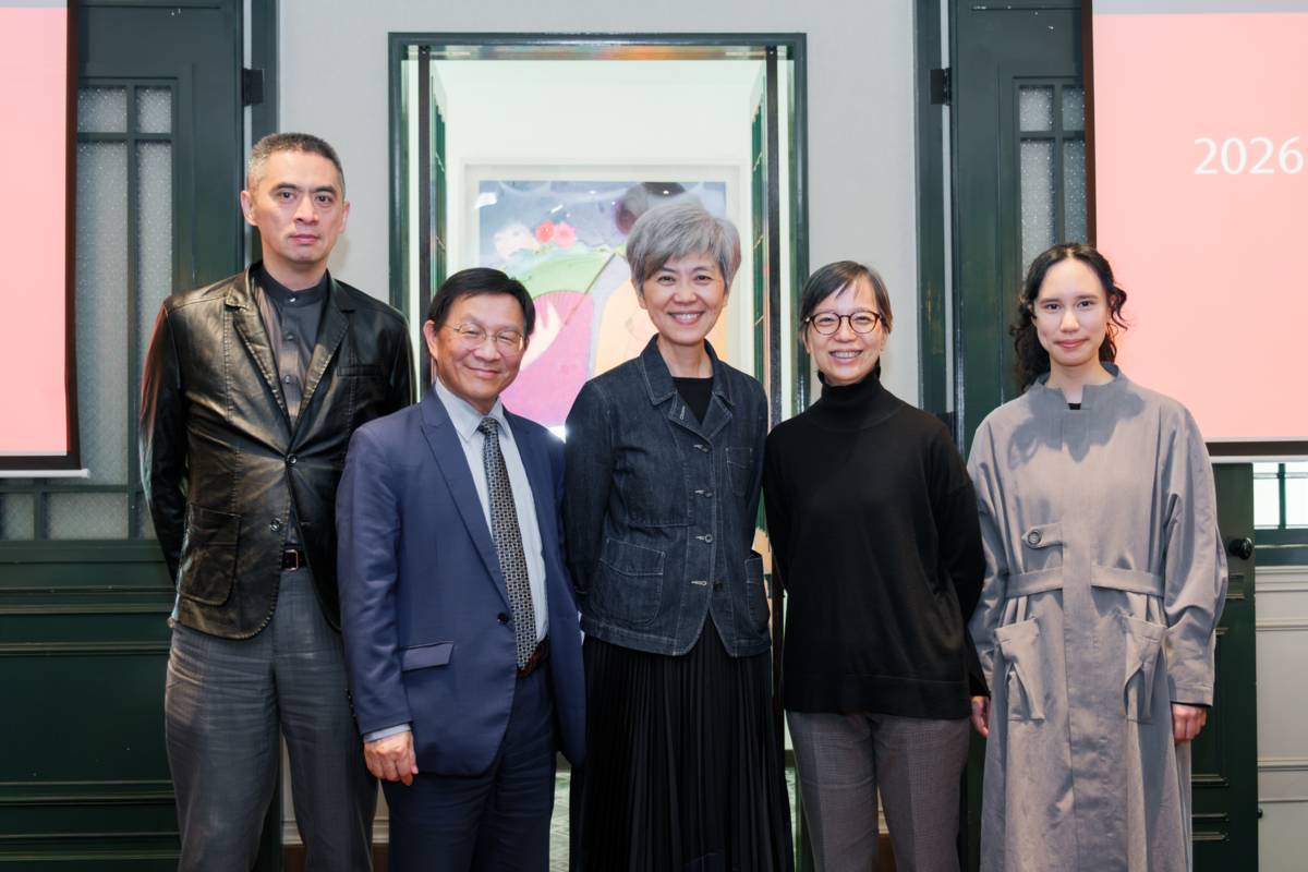 國家兩廳院發布 2018-2025 年《國家兩廳院影響力報告書》（左起)國家兩廳院副總監呂岳霖、KPMG安侯永續發展顧問股份有限公司董事總經理黃正忠、國家兩廳院總監劉怡汝、國家兩廳院副總監許美玲、KPMG安侯永續發展顧問股份有限公司經理張凱柔