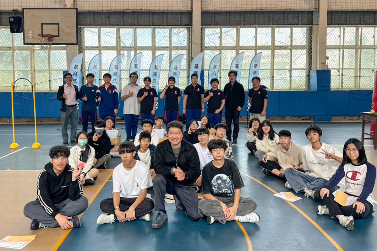 基隆商工寒假無人機營隊 吸引北市資優生跨市報名